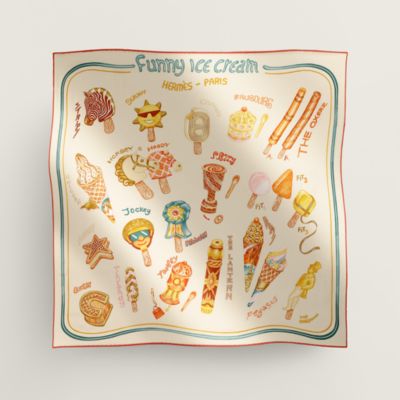 Funny Ice Cream scarf 70 | Hermès Canada Funny Ice Cream scarf 70 | Hermès Canada